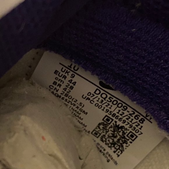 Nike Dunk Low Setsubun Brown Purple Lifestyle Casual Shoes DQ5009-268 Size 10 - Picture 6 of 7